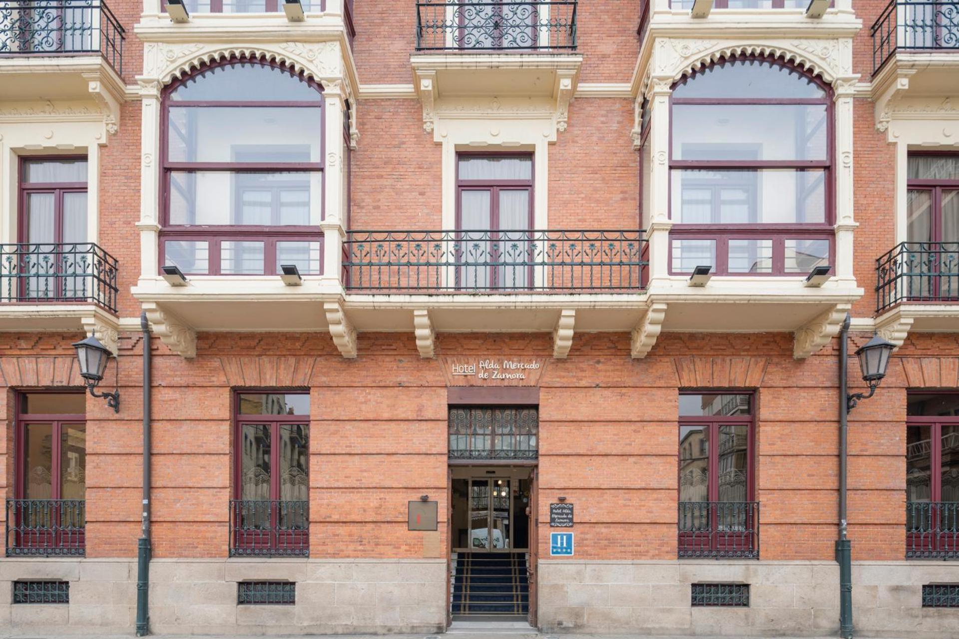 Hotel Alda Mercado De Zamora Zewnętrze zdjęcie